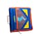 Caseit Monster Eye 2 O Zipper Binder wRemovable 5 Tab Expanding File Nave Blue M276ME Navy Blue