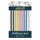 Ello 8Pack Stainless Steel Reusable Cocktail Straws with Cleaning Brush
