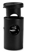 Plastic Cord Locks  Single Hole Spring Loaded Toggle Stoppers Lock Cord on Drawstring Laundry Bags Luggage Tents and Clothing 12Pack Black