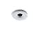 Laminar wall or ceilingmount bath filler