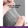 Loofah Sponge Bath Sponge for Women Men 4 Pack Gray Rough Surface