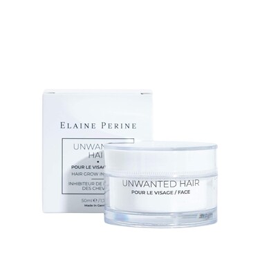 ELAINE PERINE Facial Hair Inhibitor Cream  Permanent Face Hair Removal Cream for Women  Stop Hair Growth with Natural Ingredients  Made in Germany