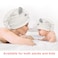 sisiten Kids Hair Towel wrap for Girls with cat EarMicrofiber Hair Towel Quick Drying Hair for Women and Kid GirlsSuper Absorbent Quick Dry Bath Shower Dry Head Turban with Button