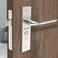 Plantex HeavyDuty Door Lock Set  Main Door Lock Handle Set 6Lever Lock Mechanism with 3 Years of WarrantyMortise Lock with 3 Keys Brass Lock Body  Cylinder8060  Matt
