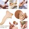 Mikako 10 in 1 maderoterapia kit Wood Therapy Massage Tools Wood Lymphatic Drainage Tool maderoterapia Colombiana Wood Therapy Set Maderotherapy Massage Set Wooden Roller Rope