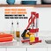 Gowintech Commercial Heavy Duty Cast Iron Hand Press Manual Orange Citrus Lemon Lime Grapefruit Pomegranate Fruit Juice Squeezer Machine Red