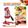 Gowintech Commercial Heavy Duty Cast Iron Hand Press Manual Orange Citrus Lemon Lime Grapefruit Pomegranate Fruit Juice Squeezer Machine Red