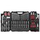 Eastvolt 248 Pieces Mechanics Tool Set General Purpose Mixed Sockets and Wrenches Hand Tool Set Auto Repair Tool Kit with Storage Case EVHT24801