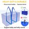 TICONN 16 Pack Extra Large Moving Bags with Zippers  Carrying Handles HeavyDuty Storage Tote Moving Boxes for Space Saving