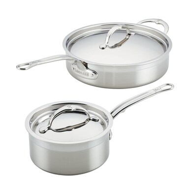 Hestan  ProBond Collection  Professional Clad Stainless Steel 4Piece Starter Cookware Set