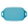 Rachael Ray NITRO Cast Iron Roasting Lasagna PanBaking Dish RoasterRectangular 9 Inch x 13 Inch Agave Blue