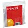 Universal 43313 Hanging File Folder Plastic Index Tabs 13 Tab Cut 3Inch Tab Clear 25Pack