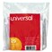 Universal 43313 Hanging File Folder Plastic Index Tabs 13 Tab Cut 3Inch Tab Clear 25Pack