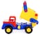Wader Giant Dump Truck Toy Largest Ride On Toy Dump Truck with Big Grip For Easy Pushing Or Pulling