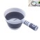 XBLDMJY Collapsible Water DipperFolding Water LadleCollapsible Water ScoopFoldable Spoon Used In Kitchen Garden BathroomGrey