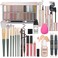 Makeup Kits Makeup Set for Teens Women Full Kit Makeup Kit for Women 20 Color Eyeshadow Palette Foundation Face Primer Lipgloss Mascara Eyeliner Makeup Brushes Gift Make up Kit