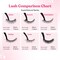 Silly George SuperNatural Lash  Clear and Flexible Band Natural Look Comfortable Lightweight Halley