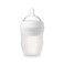 Tiny Twinkle Silicone Baby Bottle with Comfort Grip and Soft Flexible Nipple  Squeezably Soft Baby Bottles for Newborn and Up White 6 Ounce