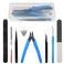 XINMEIWEN 12Pcs Gundam Model Tools Kit Hobby Building Tools Modeler Basic Tools Craft Set for Car Model Building Repairing and Fixing