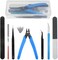 XINMEIWEN 12Pcs Gundam Model Tools Kit Hobby Building Tools Modeler Basic Tools Craft Set for Car Model Building Repairing and Fixing