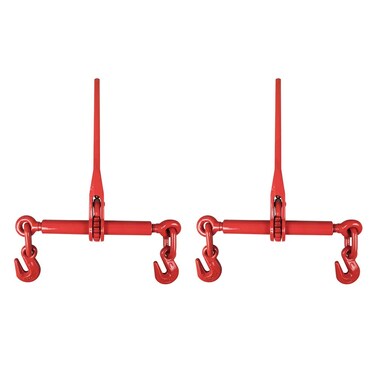 AAIN Ratchet Chain Load Binder 51638 with 2 Grabs5400 lbs Load CapacityUse with 516in G70 or 38in G43 Chainfor Securing and Tie Down Heavy Loads2Pack EI002A