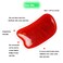 Vanchief 7Pcs Gua Sha Massage Tools Natural Resin Amber Guasha Scraper Facial Tendon Stick Eye Beauty Stick Acupuncture Scrapper For Facial And Body Massage Health Care Beauty Scrape Plate Agate Red