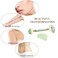 Face RollerJade Roller Gua Sha Scraper Set Beauty Tool Neck Massage Facial Roller Massager Body Eyes Neck