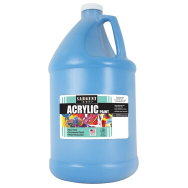 Sargent Art Turquoise Acrylic Paint 64 oz Bottle 64 Fl Oz Pack of 1