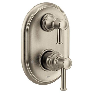 Moen UT3322BN Belfield MCORE 3Series 2Handle Shower Trim with Integrated Transfer Valve Valve Required Brushed Nickel