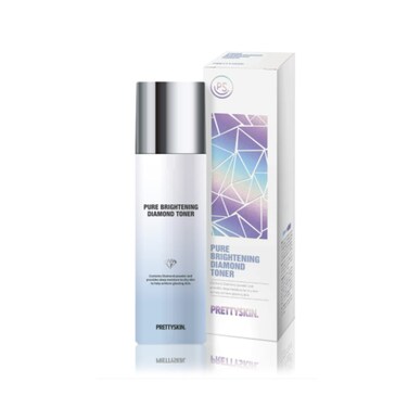 PRETTYSKIN Pure Brightening Diamond Toner 150ml  507 floz  Natural Origin Ingredient  Hypoallergenic