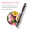 100 PURE Maracuja Oil Mascara Dramatic Intense Volume Length Natural Fruit Pigmented Voluminous Eyelash Makeup No Clumping Smudging or Flaking Vegan Blackberry Color 035 oz