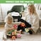 Nleio Vegetables Food Plush Toys 4Piece Cute Plush Stuffed Toy with CarrotBroccoliCornEggplant Pretend Food Plush Toy EarlyLearning Skills Cute Plush Toys for Kids Ages 0