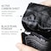 WELLDLERMA Charcoal Black Pearl Hydrationg Ampoule Facial Mask Sheet type Korean Face Mask Infused Black Pearl Powder and activated charcoal Deep cleansing and Hydrating10ea