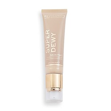 Makeup Revolution Superdewy Tinted Moisturiser Light Coverage Dewy Finish Medium Light 185 fl Oz