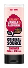 Cussons Vanilla Milk and Raspberry Original Source Shower Gel