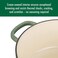 Ballarini Bellamonte Cast Iron Dutch Oven with Lid 425qt Serves 34 Saggio Green