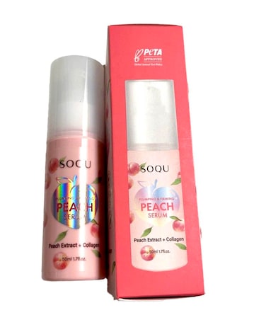 Soqu Plumping  Firming Peach Serum 17 Fl Oz Pack of 1