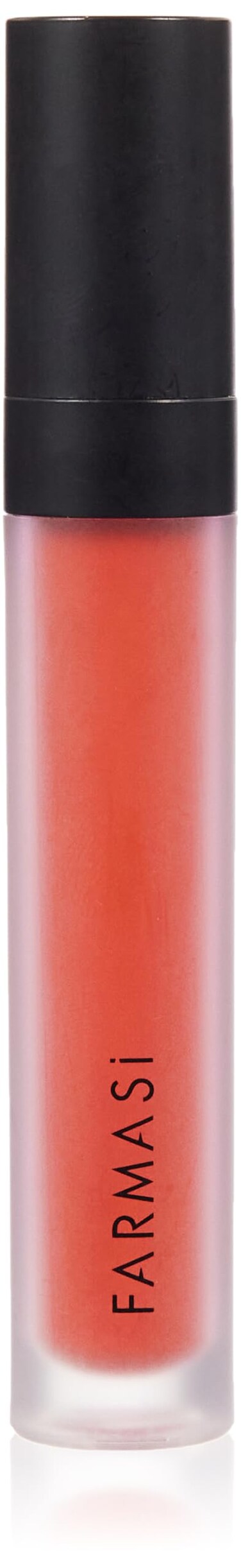 FARMASi Make Up Matte Liquid Lipstick LongLasting and Ultracomfortable HighImpact Lightweight Organic Pure Pigments 014 floz Heat Wave