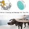 Cellulite Massager Brush Bathroom Massager Brush Body Massage for Women for Arms Legs Bathroom Shower BrushGreen