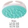 Cellulite Massager Brush Bathroom Massager Brush Body Massage for Women for Arms Legs Bathroom Shower BrushGreen