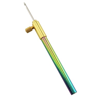 Tegg Tambour Hook Crochet Hook with 3 Needles Embroidery Beading Needle Tool Sewing Knitting Tool