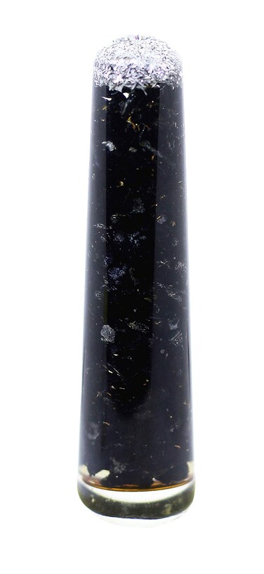 Orgone Black Tourmaline Crystal 43 Large  Positive Energy Generator Orgonite Crystal Obelisk  Chakra Stones for EEnergy Protection Black Tourmaline Orgone Healing Crystal for Inner Peace