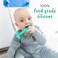 Busy Baby Teething Spoon  2in1 Teether and Training Spoon for Self Feeding Dishwasher Safe BPA Free Food Grade Silicone Pewter