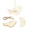Unfinished Wood Birds Cutouts to Paint for DIY Crafts 8 Pack