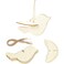 Unfinished Wood Birds Cutouts to Paint for DIY Crafts 8 Pack