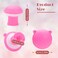 ZHUYIYI Jaw Face Neck Toning Exerciser for Women Face Lift Skin Firming V Shape Double Chin Exerciser Instrument Cute Portable Anti Wrinkle Mouth Exercise Face Slimming Trainer Tool