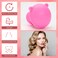 ZHUYIYI Jaw Face Neck Toning Exerciser for Women Face Lift Skin Firming V Shape Double Chin Exerciser Instrument Cute Portable Anti Wrinkle Mouth Exercise Face Slimming Trainer Tool