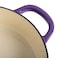 CrockPot Artisan Enameled Cast Iron Braiser WLid 5 Quart Lavender Purple