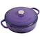 CrockPot Artisan Enameled Cast Iron Braiser WLid 5 Quart Lavender Purple