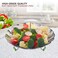 LHS Food Steamer Basket Stainless Steel Kitchen Steamer Collapsible Steamer Insert for Veggie Fish Seafood Cooking Expandable to Fit Various Size Pot 75 to 114 L